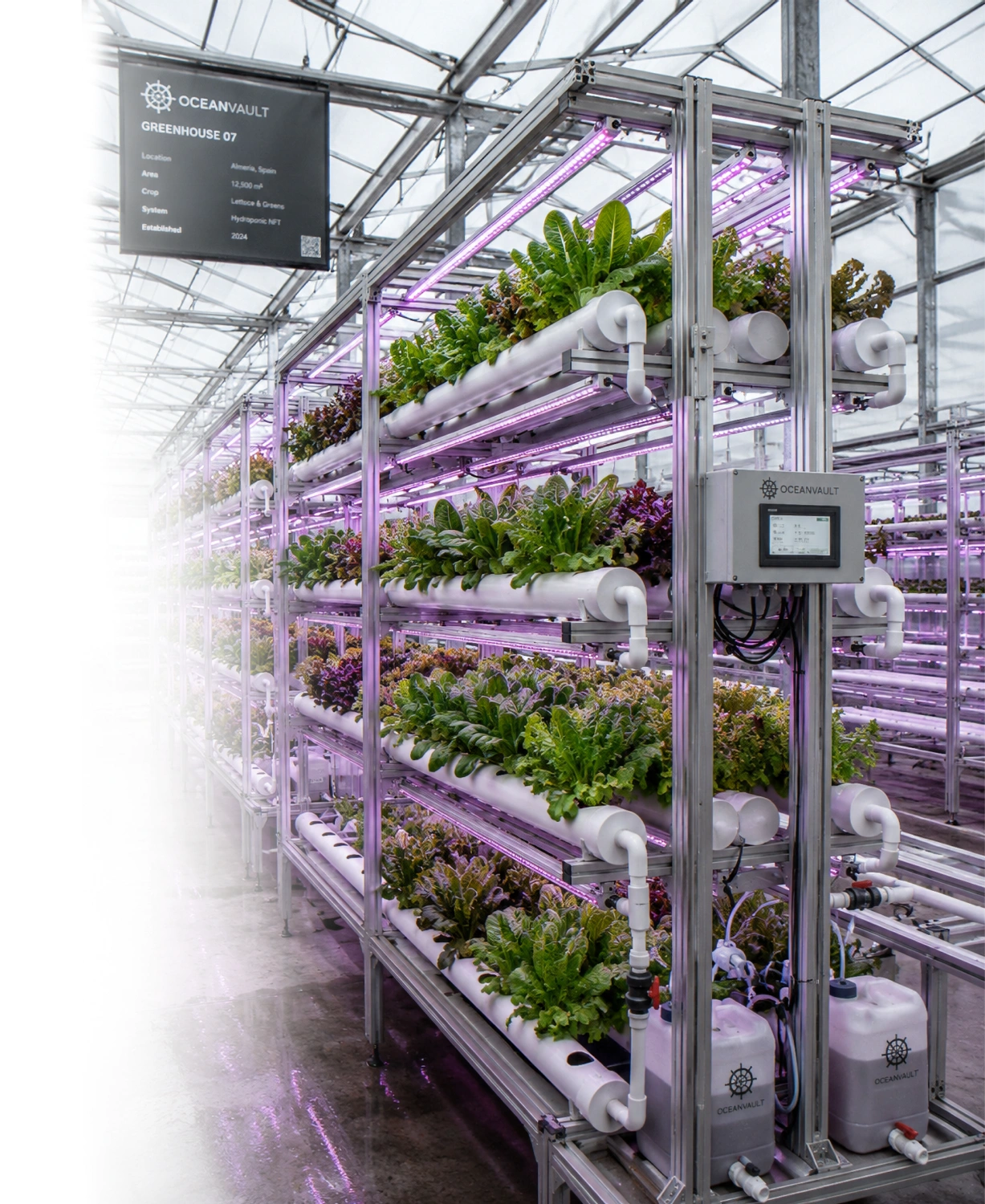 OceanVault high-tech greenhouse complex