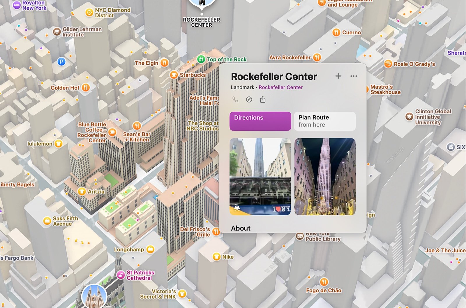 Rockefeller Center, New York office
